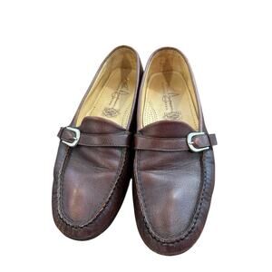 Martin Dingman Classic Diamond Mens 10M Buckle Loafer Brown Slip On Shoe Martin Dingman products for sale | eBay main image 3